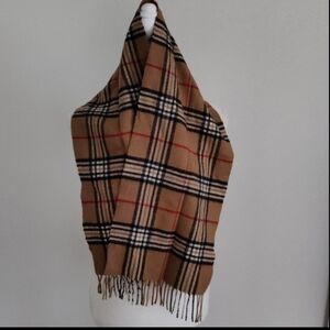 Cashmere Plaid Scarf